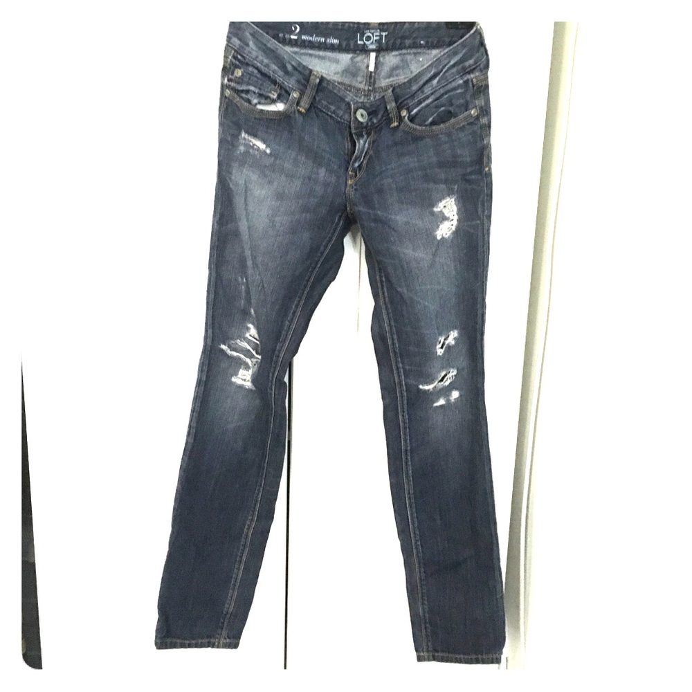 Loft denim size 2 slim